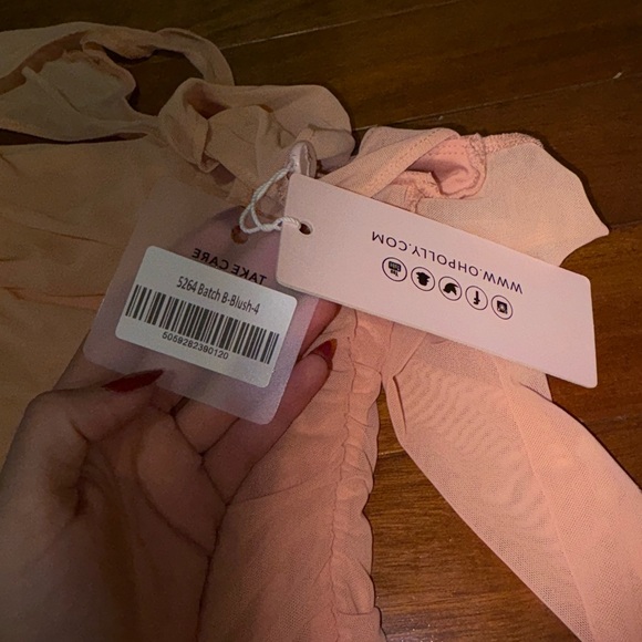 Oh Polly Blush Long Sleeve Dress - Picture 3 of 5